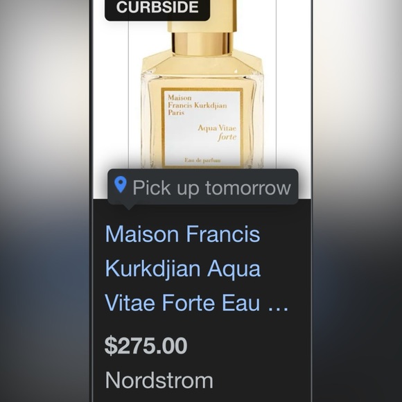 Maison Francis Kurkdjian Aqua Vitae Forte Eau de Parfume. 2.4 oz. Bottle. - Picture 3 of 6